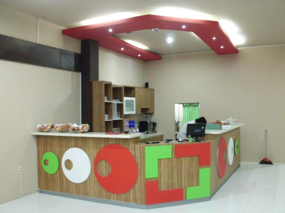 Meja kasir Coffee Lotus